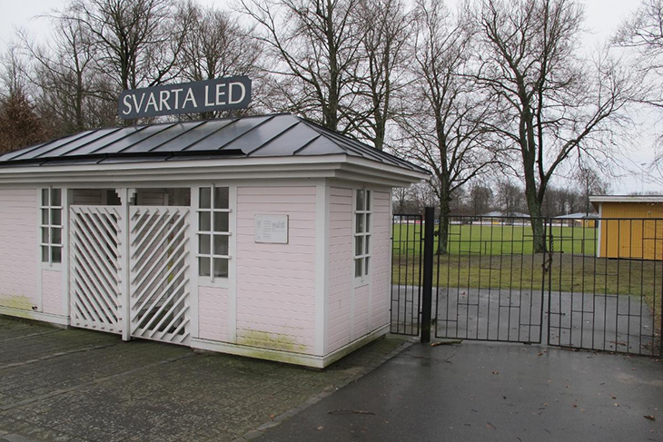Foto från ingången vid Svarta Led.