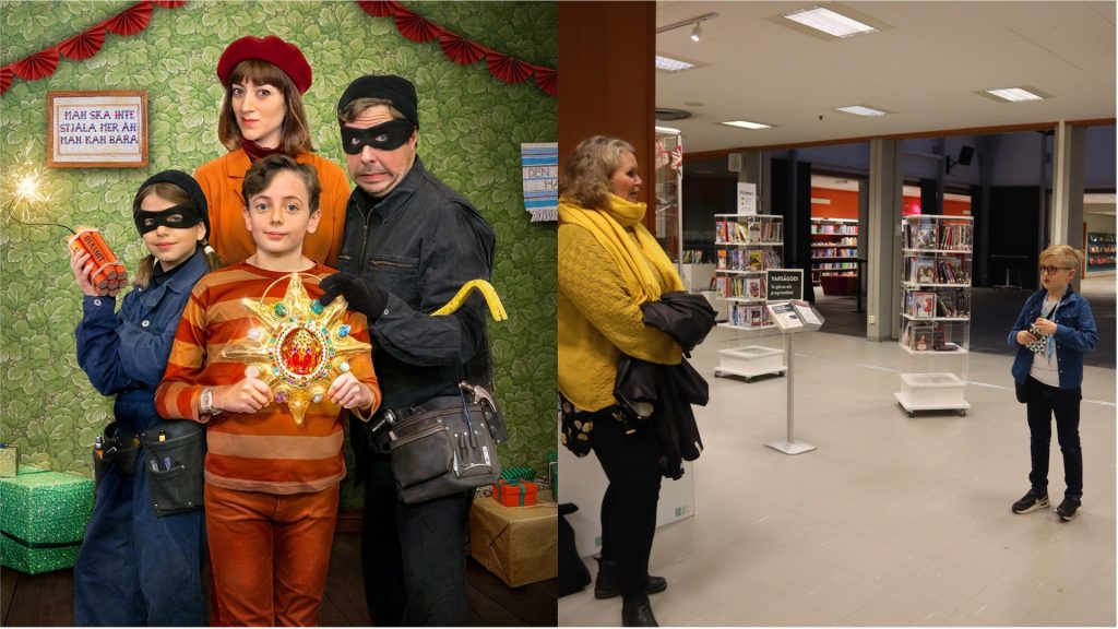 Elias och Daria gör enkät om årets julkalender