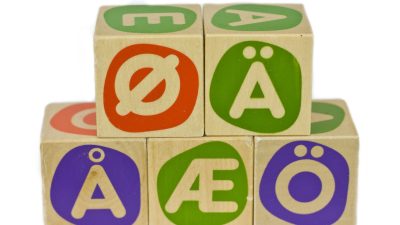 Fördjupning: alfabetet