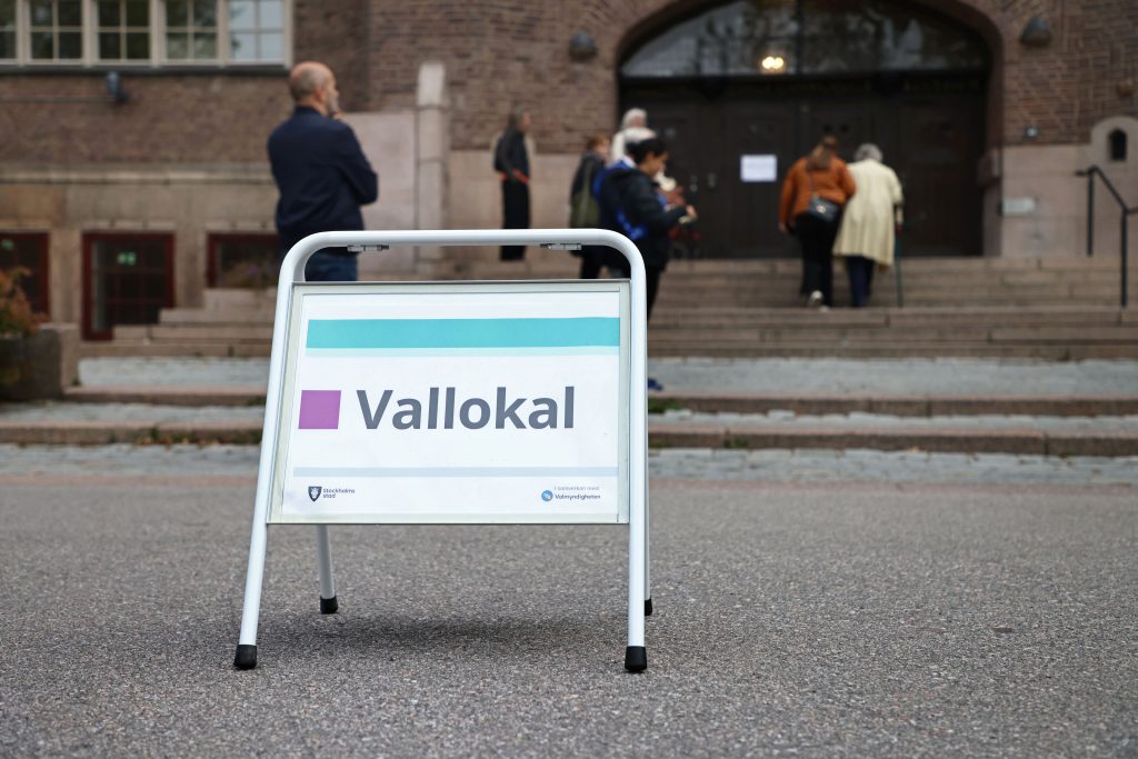 I år är det val i Sverige